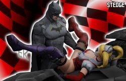 batman batman:_arkham_asylum batquinn dc dc_comics gotham_knights harley_quinn harley_quinn_(arkham) harley_quinn_(arkham_asylum) male/female