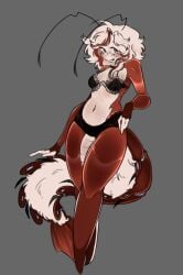 big_ass big_breasts chubby chubby_female dandy's_world female heterochromia roblox roblox_game shrimp shrimpo_(dandy's_world) underwear