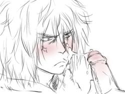 anger_vein artist_request gay oral penis thorfinn uncensored vinland_saga yaoi