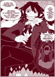 2boys 2d angry close_up clothed clothed_male comic demon digestion drawing food funamusea giant horns humiliation ice_cream incredibleediblecalico internal internal_view ivlis licking looking_at_another macro macro/micro macro_male male male_only micro micro_male miniboy monochrome oral_vore patting_belly satanick screaming seaside_dispatches sharp_teeth size_difference smirk stomach tail taunting teeth the_gray_garden unwilling_prey vore wings yaoi youkaichan