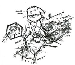 absurd_res anthro bird_dog blush bodily_fluids bounceeed boxer_briefs briefs bulge butt_sniffing canid canine canis clothing cum dialogue domestic_dog duo ejaculation english_text facesitting fart fart_cloud fart_fetish farting_on_face footwear gassy genital_fluids genitals golden_retriever hi_res hunting_dog lying male male/male mammal monochrome nose_to_balls on_back orgasm penis pillow retriever roleplay romantic romantic_couple rumbling_stomach shiba_inu shirt sitting_on_another sniffing socks sound_effects spitz straining sweat sweater text throbbing throbbing_penis thrusting tongue tongue_out topwear underwear