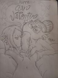 agatha_gillman aged_up bed big_penis brother_and_sister caronin48 caronin98 dreamworks erection fellatio heart huge_cock incest licking_penis monochrome mother_and_son nude oral oral_sex penis ruby_gillman ruby_gillman,_teenage_kraken sam_gillman sister_and_brother universal_studios valentine's_day