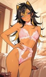 ai_generated areolae ass blush breasts completely_nude curvy dehya dehya_(genshin_impact) female full_body genshin_impact hentai high_resolution highly_detailed large_breasts long_hair looking_at_viewer navel nipples nsfw nude open_mouth patreon pinkbunnies pussy rule34 seductive simple_background smile solo thick_thighs thighs uncensored wide_hips