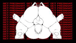 2boys accurate_art_style anal anal_sex animated animation asgore_dreemurr black_and_white gay gay_sex get_pregnant_(meme) greedy_greeedy legs_spread loop looping_animation male male/male mpreg penetration sex spread_legs style_emulation style_imitation tagme text text_background undertale video yaoi