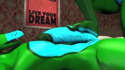 big_breasts big_thighs cum cumterrorist female_dominating_male five_nights_at_freddy's fnaf foot_fetish footjob foxy_(fnaf) huge_cock huge_load male_sub painted_nails sound_edit sound_effects tagme video