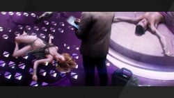 abs absurd_res absurdres acting alternate_universe android_girl artist_request bare_shoulders beautiful_woman behind_the_scenes beta_design black_bra black_high_heels black_panties cleavage collarbone concept_art detroit:_become_human early_design emotionless emotionless_female expressionless forced_prostitution highres large_breasts large_tits lying_on_bed lying_on_floor mature_woman michael_graham navel official_art orange_hair orange_hair_female prostitute prostitution quantic_dream source_request stripper tablet traci_(detroit:_become_human) wide_hips