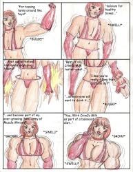 abs biceps breasts female grandmasterlucilious muscles muscular muscular_arms muscular_female muscular_legs muscular_thighs pecs