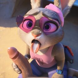 1boy 1girls 3d_render after_sex ai_generated anthro big_ears buckteeth bunny bunny_ears bunny_girl bunny_nose bunny_tail cum_in_mouth cum_on_face cum_on_tongue disney ejaculation ejaculation_in_mouth female from_above fur furry furry_ears furry_female furry_tail grabbing_penis grey_body grey_fur heart_shaped_glasses high_resolution highres human_male human_male_on_anthro_female judy_hopps kneeling kneeling_oral_position looking_at_viewer penis penis_grab pink_tank_top purple_eyes rabbit rabbit_ears rabbit_feet rabbit_girl rabbit_humanoid rabbit_nose rabbit_tail tazillusion tongue tongue_out two-tone_fur watch yoga_pants zootopia zootopia_2
