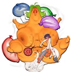 2025 4_fingers 5_toes absurd_res after_sex after_vaginal age_difference animal_humanoid areola balls belly bent_arm big_areola big_balls big_breasts big_nipples big_penis biped bird's-eye_view bite_mark bite_mark_on_belly bite_mark_on_breast black_claws black_eyes blue_condom blush bodily_fluids breast_squish breasts breasts_apart broken_condom canon_x_oc cartoon_network chowder_(series) claws condom cum cum_from_vagina cum_in_vagina cum_inside cum_on_ground cumshot cutaway deep_navel digital_drawing_(artwork) digital_media_(artwork) dipstick_tail duo ejaculation extreme_size_difference eye_roll eyelashes feet felid felid_humanoid female filled_condom fingerless_(marking) fingers fur furry genital_fluids genitals glans glistening glistening_nipples grabbing_sheets green_condom green_hair grey_body grey_fur grey_markings grey_tail grey_tail_tip hair half-closed_eyes head_on_pillow hi_res high-angle_view huge_areola huge_balls huge_breasts huge_cock huge_glans huge_nipples humanoid humanoid_genitalia humanoid_on_humanoid humanoid_penis hyper hyper_condom hyper_genitalia hyper_penis iheartmaskmen impregnation inner_ear_fluff iris kiss_mark kiss_mark_on_balls kiss_mark_on_chest kiss_mark_on_face kiss_mark_on_penis larger_female legs_up light_areola light_body light_fur light_hair light_skin lips lipstick long_eyelashes long_nose long_penis looking_at_another looking_at_partner looking_up looking_up_at_partner lying lying_on_another lying_on_partner makeup male male/female mammal mammal_humanoid markings mascara mature_female mature_humanoid mouth_closed ms._endive multicolored_body multicolored_fur multicolored_tail narrowed_eyes navel nipples no_pupils nude nude_female nude_humanoid nude_male older_female on_another on_back on_side orange_areola orange_body orange_breasts orange_eyes orange_inner_ear orange_nipples orange_nose orange_skin overweight overweight_female overweight_humanoid ovum penis penis_grab pillow pink_blush pink_glans pointy_ears prick_ears pubic_stubble purple_condom purple_hair red_condom red_lips red_lipstick running_makeup running_mascara sexual_barrier_device short_hair simple_background size_difference smaller_male smile smirk sperm_cell spread_legs spreading squish tail tail_markings tan_balls tan_body tan_penis thick_lips thick_penis toe_claws toeless_(marking) toes tuft two_tone_tail vulva white_background white_body white_ears white_fur white_inner_ear_fluff white_pillow white_sclera white_tail younger_male