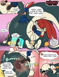 2026 3_toes 5_fingers amanda_(yoelrabbit) anal anal_sex anthro anus ass balls big_butt blue_clothing blue_gloves blue_handwear blush blush_lines bodily_fluids buckteeth canos_(yoelrabbit) clothed clothed_female clothing comic dialogue domestic_cat dominant dominant_anthro dominant_female dragon drooling duo english_text fangs feet felid feline felis female fingers fully_clothed fully_clothed_female fur genitals ghioel gloves green_body green_fur handwear heart_eyes heart_symbol hi_res holidays honey_play_box huge_butt hybrid inner_ear_fluff lagomorph leporid lube lube_bottle male male/female mammal multicolored_body multicolored_fur mythological_creature mythological_scalie mythology partially_clothed partially_clothed_anthro partially_clothed_male penetration promotional_material prostate prostate_stimulation rabbit red_body red_fur saliva scalie sex_toy shirt speech_bubble spiral spiral_eyes sponsor sponsored sponsorship sweat sweaty_butt teeth text thought_bubble toes tongue tongue_out topwear tuft undressing_another valentine's_day vibrator white_body white_fur white_mouth x-ray_view yellow_clothing yellow_inner_ear yellow_inner_ear_fluff yellow_shirt yellow_topwear