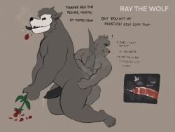 2026 4:3 4_toes anal anal_sex animal_genitalia animal_penis anthro ass barazoku bodily_fluids canid canine canine_genitalia canine_penis canis cheek_tuft claws clenched_teeth closed_eyes cum cum_in_ass cum_inside dialogue digital_drawing_(artwork) digital_media_(artwork) drooling duo english_text erection exclamation_point facial_tuft fangs feet flower fur genital_fluids genitals grey_body grey_fur hair hi_res humanoid_genitalia humanoid_penis internal male male/male mammal muscular muscular_male musk musk_cloud musky_butt notched_ear notched_tail orgasm orgasm_face penetration penis petals plant precum profanity prostate prostate_stimulation ragnar_(ray_the_wolf) ray_the_wolf rose_(flower) rose_petals saliva size_difference skulldog_(species) small_top_big_bottom sweat sweaty_butt teeth text toes tongue tongue_out tuft watermark wolf
