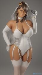 1girls alternate_version_available bride chubby chubby_female fat fat_ass female female_only femscout sfm solo source_filmmaker team_fortress_2 zeton54