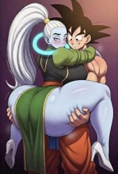 ai ai_assisted ai_generated big_ass dragon_ball dragon_ball_super goku huge_ass novelai son_goku vados