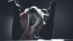 1boys 1girls canine creampie cum_in_pussy doggy_style from_behind knotting on_knees sere_(srvn) srvn tagme video zoophilia