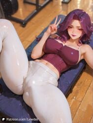 1girls ai_generated big_ass big_breasts closed_mouth code_geass cornelia_li_britannia cute cute_face female female_focus female_on_cloth indoors large_ass large_breasts larger_female lewder light-skinned_female light_skin long_hair looking_at_viewer purple_eyes purple_hair solo tagme vaginal_penetration