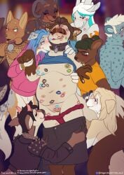 2026 8_nipples anthro applying_makeup areola bear bedroom_eyes belly_nipples biped black_hair blonde_hair blue_eyes blue_hair blush blushing_profusely bottomwear bottomwear_down brown_body brown_fur brown_hair canid canid_demon canine canis closed_eyes clothed clothing collar collar_tag deer demon digital_media_(artwork) domestic_cat domestic_dog dragon ear_piercing ear_ring eyelashes eyeshadow eyewear facial_markings felid feline felis female female/female fishnet_clothing fishnet_topwear floppy_ears folded_ears fox fur genitals glasses gloves_(marking) green_eyes green_hair grey_body grey_fur group hair hand_holding happy head_markings hellhound hermia_idril hi_res horn hyena kiss_mark kiss_mark_on_belly kiss_mark_on_breast kiss_mark_on_face kiss_mark_on_nipple kiss_mark_on_pussy kiss_mark_on_thigh kiss_marks_all_over kraven_lupei looking_pleasured makeup male male/female mammal markings mask_(marking) mastiff molosser multi_nipple multicolored_body multicolored_fur multicolored_hair mythological_canine mythological_creature mythological_scalie mythology narrowed_eyes navel nipples orange_eyes overweight overweight_anthro overweight_female panties panties_down partially_clothed personal_grooming piercing pink_areola pink_nipples rectangular_glasses red_clothing red_panties red_underwear ridge_(rottieridge) ring_piercing rottweiler round_glasses sammy_(sammypup) scalie seductive siamese skirt_down spots spotted_body spotted_fur spotted_hyena the_gentle_giant topwear trans_(lore) trans_woman_(lore) two_tone_body two_tone_fur two_tone_hair underwear underwear_down vulva white_body white_fur white_hair yellow_eyes yuuki/yuumi_(genderpunkdeer)