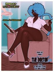 2025 5_fingers absurd_res accessory adie_mcbrahma afro alternate_species animal_humanoid armchair balls bent_arm bent_legs big_breasts big_penis biped black_eyebrows black_eyes black_text blue_hair blue_tail bodily_fluids border bottomwear breasts brown_body brown_bottomwear brown_clothing brown_ears brown_lips brown_nose brown_skin brown_skirt button_(fastener) cartoon_network cat_humanoid censored censored_genitalia censored_penis chair clipboard clothed clothed_female clothed_humanoid clothing collared_shirt crossed_legs curved_tail dark_body dark_skin dialogue digit_ring digital_drawing_(artwork) digital_media_(artwork) duo ear_piercing ear_ring ellipsis english_text eye_through_hair eyebrow_through_hair eyebrows felid felid_humanoid feline feline_humanoid female female_humanoid female_on_human fingers floor footwear fully_clothed fully_clothed_female fully_clothed_humanoid furniture genital_fluids genitals glans glistening glistening_balls glistening_clothing glistening_eyes glistening_footwear glistening_genitalia glistening_glans glistening_high_heels glistening_jewelry glistening_knees glistening_legs glistening_lips glistening_nose glistening_penis glistening_ring glistening_shoes hair heart_symbol hearts_around_head hi_res high_heels holding_clipboard holding_object holding_own_penis holding_pen holding_penis human human_on_humanoid humanoid inside internal_wall interspecies iris jewelry leaking_precum light_body light_hair light_skin lips looking_at_another looking_at_partner male male/female male_human male_on_humanoid mammal mammal_humanoid mature_female mature_humanoid monotone_body monotone_hair monotone_skin monotone_tail mosaic_censorship mostly_offscreen_character mostly_offscreen_human mostly_offscreen_male mouth_closed multicolored_clothing multicolored_footwear multicolored_high_heels multicolored_shoes multicolored_text name_drop name_in_dialogue nicole_watterson nude nude_human nude_male on_chair outline pen penis piercing pin_accessory pin_button precum red_heart ring ring_piercing shirt shoes short_hair short_sleeves sitting sitting_on_armchair sitting_on_chair skirt standing striped_wall tail talking_to_another talking_to_partner text the_amazing_world_of_gumball thick_eyebrows thick_lips thick_thighs three-quarter_view topwear translucent translucent_hair tremble_spikes two_tone_clothing two_tone_footwear two_tone_high_heels two_tone_shoes wall_(structure) wedding_ring white_border white_clothing white_outline white_sclera white_shirt white_topwear yellow_text