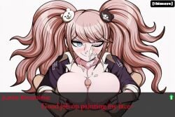 1boy 1girls ai ai_art ai_assisted ai_generated animated capcut caption cum cum_on_body cum_on_breasts cum_on_face cumshot danganronpa danganronpa:_trigger_happy_havoc danganronpa_(series) danganronpa_1 danganronpa_2:_goodbye_despair danganronpa_3 danganronpa_v3 death_by_snoo_snoo death_by_snu_snu junko_enoshima music novel_ai novelai paizuri paizuri_lead_by_female paizuri_on_lap small_penis small_penis_humiliation smaller_male smug smug_expression smug_face smug_grin smug_smile sound sound_edit sound_effects tagme text text_box thissave video