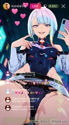 ai_generated cheating cheating_female cheating_girlfriend cheating_wife covered_nipples cyberpunk cyberpunk:_edgerunners cyberpunk_2077 cyberpunk_clothes cyberpunk_girl dirty_talk female from_below lingerie looking_at_another looking_at_partner looking_at_viewer lucyna_kushinada medium_breasts mommy naughty naughty_face naughty_girl naughty_smile neon netorare nsfw ntr outfit pose seductive seductive_body seductive_expression seductive_eyes seductive_female seductive_look seductive_mouth seductive_pose seductive_smile sexy sexy_armpits sexy_body sexy_clothing sexy_dress sexy_female sexy_pose short_hair skirt skirt_lift skirt_up stream streamer streaming sweat sweaty sweaty_body tagme thick_thighs thighs video voice voice_acted