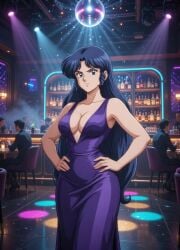 ai ai_art ai_generated ass b-ko_daitokuji big_ass big_butt booty club clubbing nightclub project_a-ko sexy_dress tight_dress