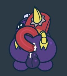 2025 anal anal_sex animated ass avian backsack balls beak bodily_fluids chip_bag chips_(gemsum) cum cum_in_ass cum_inside duo feet food food_creature gemsum genital_fluids genitals humanoid loop low_res male male/male penetration penile penile_penetration penis penis_in_ass prehensile_penis purple_body red_penis reverse_perching_position seamless_loop soda_(gemsum) soda_bottle talons toes