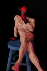 deadpool deadpool_(marvel_rivals) dick gay horny large_penis linlieshusband marvel_rivals penis sexy wade_wilson