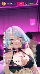 ai_generated cheating cheating_female cheating_girlfriend cheating_wife covered_nipples cyberpunk cyberpunk:_edgerunners cyberpunk_2077 cyberpunk_clothes cyberpunk_girl dirty_talk female from_below lingerie looking_at_another looking_at_partner looking_at_viewer lucyna_kushinada medium_breasts mommy naughty naughty_face naughty_girl naughty_smile neon netorare nsfw ntr outfit pose seductive seductive_body seductive_expression seductive_eyes seductive_female seductive_look seductive_mouth seductive_pose seductive_smile sexy sexy_armpits sexy_body sexy_clothing sexy_dress sexy_female sexy_pose short_hair skirt skirt_lift skirt_up stream streamer streaming sweat sweaty sweaty_body tagme thick_thighs thighs video voice voice_acted