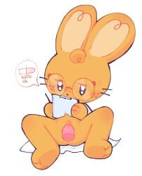 2026 anthro black_eyes blush bodily_fluids breasts clipboard clothed clothing coat cub duo erection eyewear feet female female_focus female_penetrated freckled_face freckles fur genital_fluids genitals glasses head_tuft holding_clipboard holding_object kirichiiii labcoat labcoat_only lagomorph leporid male male/female male_penetrating male_penetrating_female mammal mostly_nude orange_body orange_fur paws penetration penile penis rabbit sex simple_background spreading sweat topwear tuft vagina vaginal_fluids vaginal_penetration vulva wearing_glasses white_background young