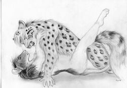 anthro anthro_only couple david feline female jamie_l._holcomb ladyjekyll male pencils rat rodent sex snow_leopard straight