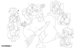 anthro ass big_breasts breasts canine digimon female fox fur furry gender_transformation kemono ken male pussy renamon tf_days transformation