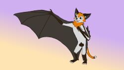 anatomically_correct anatomically_correct_anus anatomically_correct_genitalia anatomically_correct_penis animal_genitalia anus barely_visible_anus brown_body brown_eyes brown_fur calcar chiropteran chiropteran_genitalia chiropteran_penis claws dipstick_tail feet flaccid flat_colors fluffy_chest fur genitals gradient_background hi_res hindpaw jack_desmodus male mammal markings membrane_(anatomy) membranous_wings multicolored_body multicolored_fur multicolored_tail multitoned_fur multitoned_tail neck_tuft nude orange_body orange_fur orange_tail paws penis pinup pose realistic_wings semi-anthro simple_background solo standing tail_markings tasteful_nudity teeth tragus tuft white_body white_fur wings yellow_sclera