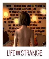 3d artistic_nude casual everyday_heroes female human junkerz life_is_strange max's_dorm_room max_caulfield pale_skin photo_(object) polaroid solo source_filmmaker topless