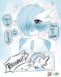 gallade from nintendo by saltyxodium