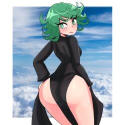 1girls ass big_ass dumptruck_ass female female_only one-punch_man regentb01 sideboob solo tagme tatsumaki