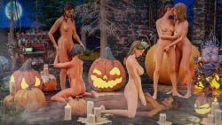 3d 6girls crossover cunnilingus curvaceous curvy curvy_body curvy_female curvy_figure dbd dead_by_daylight eastern_and_western_character frutto girls halloween kate_denson kissing lesbian lesbian_sex licking licking_lips licking_pussy lisa_garland meg_thomas naked naked_female nancy_wheeler nea_karlsson netflix nude nude_female oral oral_sex pumpkin silent_hill stranger_things yuri zarina_kassir