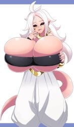 android 21 from dragon ball by alphaerasure