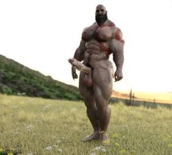 kratos from god of war by nsfwmaker