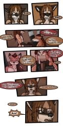 1:2 2017 9:18 anthro biped canid comic dialogue duo english_text fenrir_(tatsuchan18) fur hair hi_res male mammal sitting spade_(tatsuchan18) speech_bubble standing tatsuchan18 text