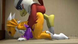 3d amanda_sparkle animated commission creampie cum_inside digimon furry hawkmon moan moaning mp4 popa_3d_animations renamon renamon_(warfaremchine) sfm sound source_filmmaker ugoira video