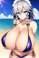 sakuya izayoi from touhou by jj zalem