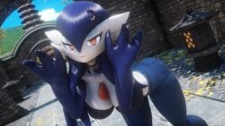 3d athletic_female cherryboy cosplay_gardevoir gardevoir pokemon pokemon_(species) tagme