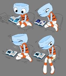 1boy about_to_pee animate_inanimate blue_body book chair closed_eyes clothed clothes clothing crying dandy's_world digital_media_(artwork) embarassed_male embarrassed finn_(dandy's_world) fish_bowl fishbowl frown frowning fully_clothed hands_on_crotch holding_in_urine junipurr_(artist) life_jacket lynxfurr male male_only ms_paint mspaint no-human no_human no_humans no_visible_genitalia non-human non-human_only object_head omorashi one_eye_closed one_eye_open only_male orange_clothing pain pants peeing peeing_self pissing_self pixel_(artwork) pixel_art png questionable reading reading_book roblox roblox_game sitting sitting_down solo solo_male sweat sweatdrop sweating tears uncomfortable urination urine urine_pool watersports wetting wetting_self white_clothing white_pants