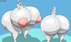 absurd_res age_difference anthro asriel_dreemurr ass big_breasts big_butt big_nipples bovid breasts caprine duo female femboy front_view fur goat hi_res huge_breasts huge_butt huge_hips huge_thighs hyper hyper_breasts hyper_butt hyper_hips hyper_thighs jonhexelleirr male mammal mature_female mother_(lore) mother_and_child_(lore) mother_and_son_(lore) nipples nude parent_(lore) parent_and_child_(lore) parent_and_son_(lore) presenting presenting_hindquarters rear_view size_difference smile smiling_at_viewer son_(lore) standing thick_thighs toriel undertale undertale_(series) white_body white_fur wide_hips