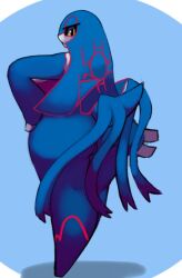 artesjsc big_ass big_breasts breasts bubble_butt female furry huge_ass huge_breasts kyogre pokémon_(species) pokemon thick_thighs wide_hips