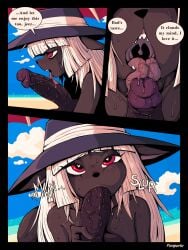 akitokit anubian_jackal anubis comic_page daughter father female furry_female incest jackal male ponporio_(artist)