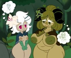 matcha cookie from cookie run by nebeeafterdark