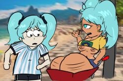 argentinian_miku balls_bigger_than_head big_balls big_breasts brazilian_miku futanari hatsune_miku meme pineapple_cholo south_park