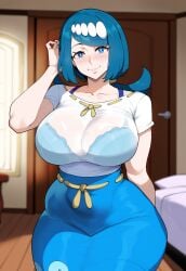 lana's mother (pokemon) from nintendo by creamy ai