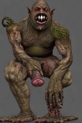 1other ai_generated anatomical_nonsense big_teeth blood cursed dark_skin dirty disease horror_(theme) infected monster mud nude penis penis_body solo swollen teeth torn_skin what