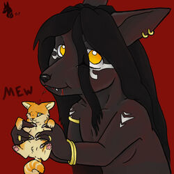 anubian_jackal anubis cute_fang deity egyptian feral male piercing vore whitefire